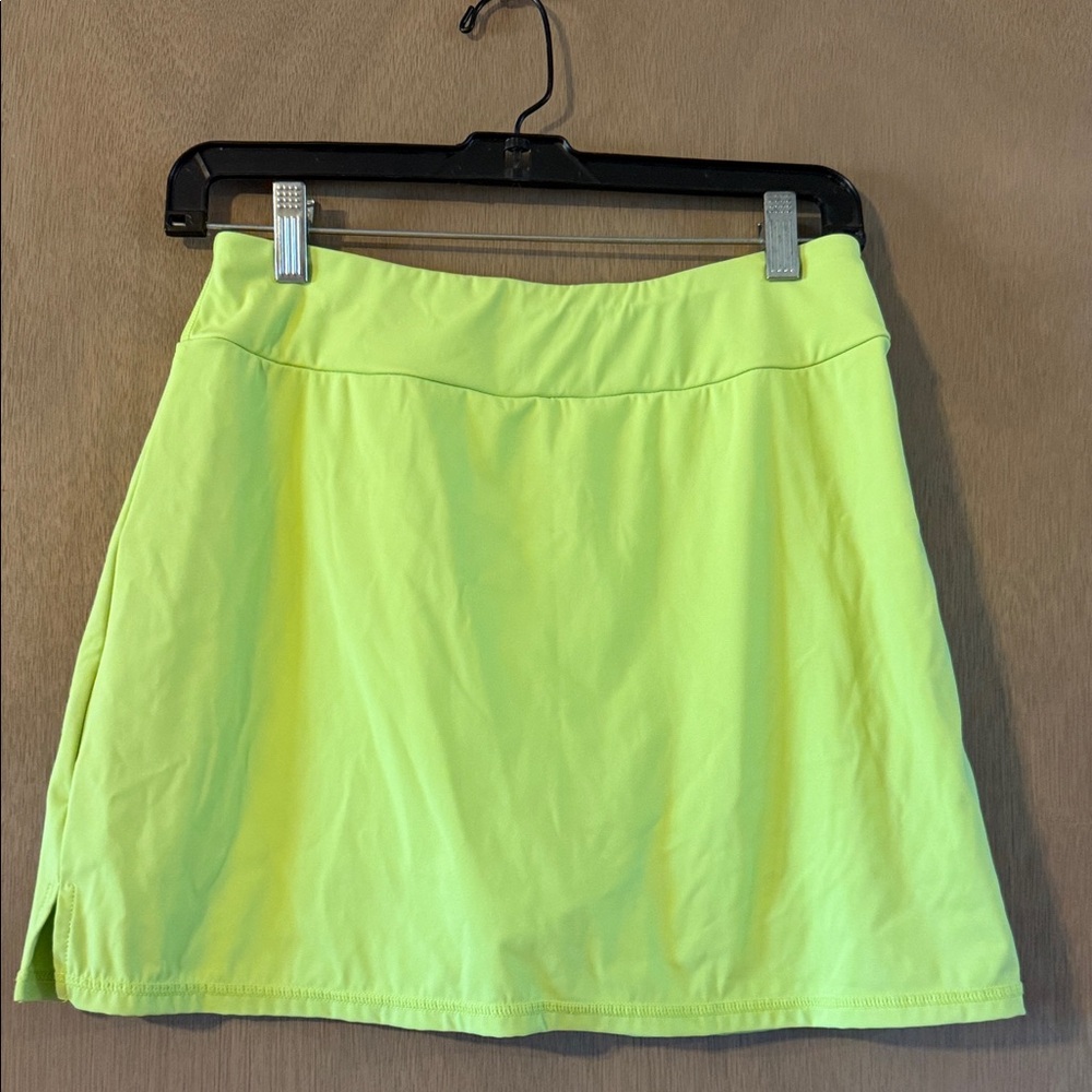 Neon Yellow Skirt